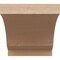 Ekena Millwork 6in. W x 6in. H x 20in. L Moab Woodgrain TimberThane Rafter Tail, Primed Tan RFTUR06X06X20MOARCPR - alternate 4